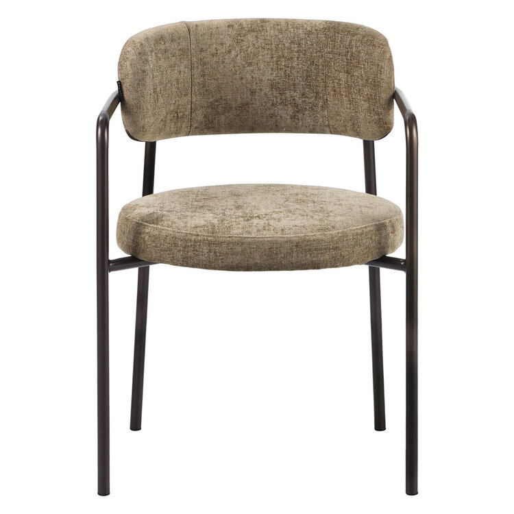 Esszimmerstuhl Gio Samt taupe