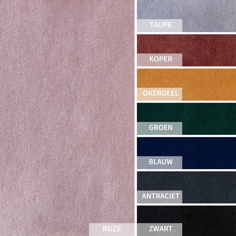 Barhocker Samt Mikky 65 - 78 cm rosa