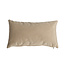 Samt Kissen Anna beige 25x45 cm