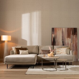 Ecksofa Denver Samt beige links