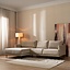 Ecksofa Denver Samt beige links
