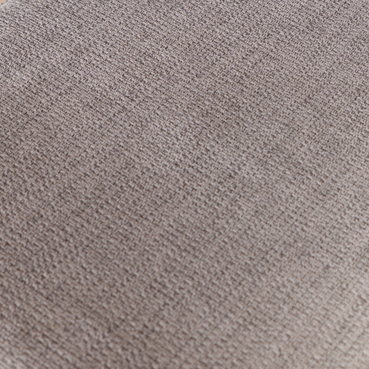 Barhocker Espen recycelter Stoff taupe 64 - 77 cm