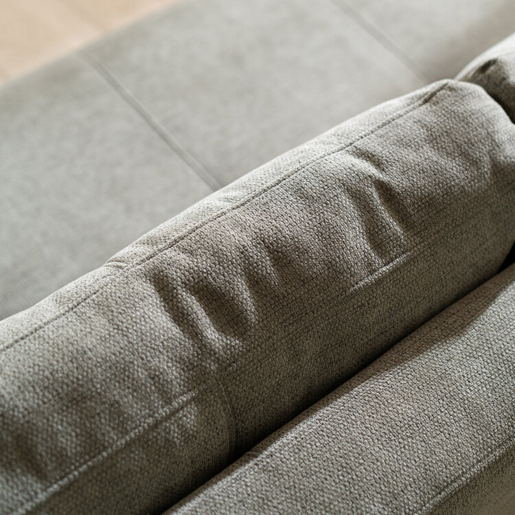 Schlafsofa 2-Sitzer Mikko recycelter Stoff grün