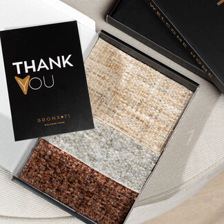 Chenille Stoffmuster-Set Cestino