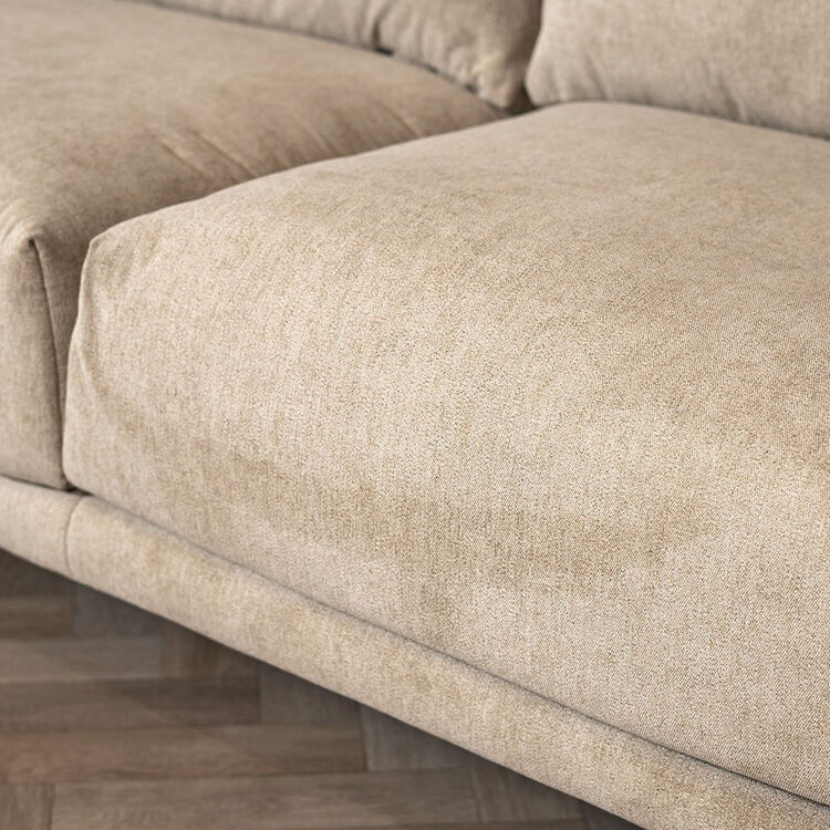 Sofa Denver 2,5-Sitzer Stoff taupe