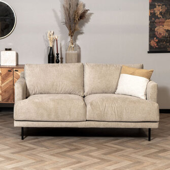 Sofa Denver 2,5-Sitzer Stoff taupe
