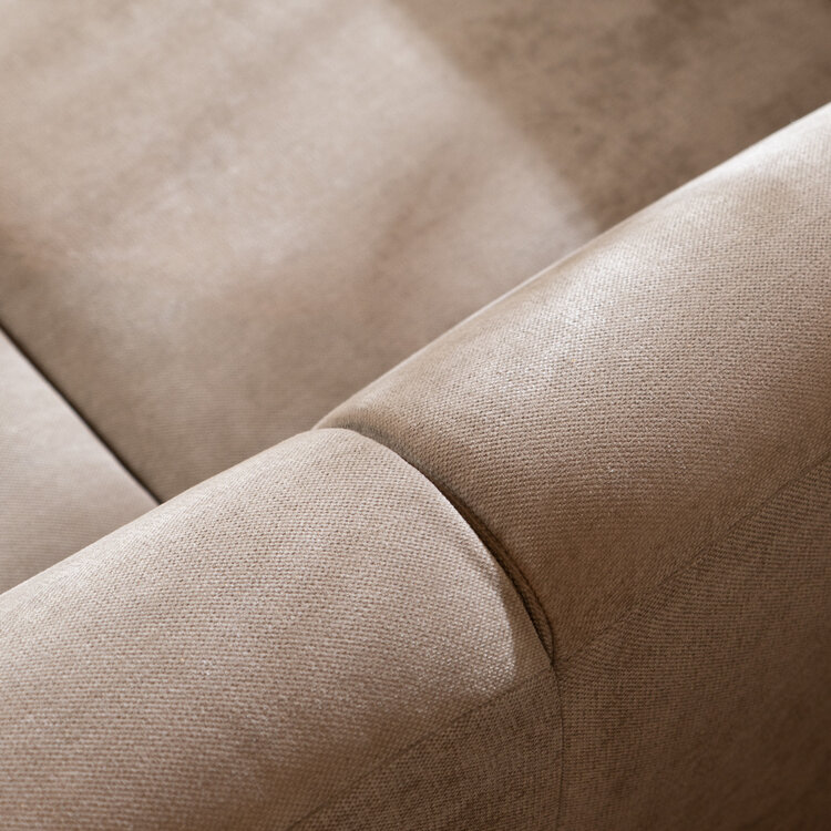 Sofa Maine 2,5 Sitzer Stoff taupe