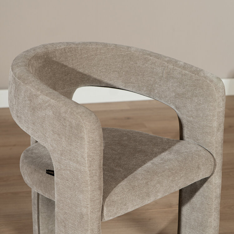 Esszimmerstuhl Bibi Chenille taupe