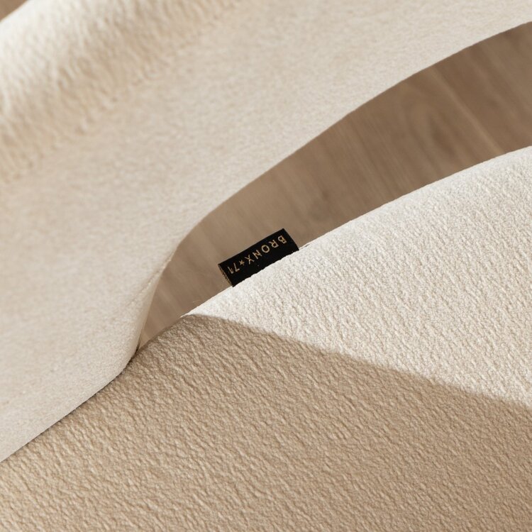 Esszimmerstuhl Bibi Chenille off white