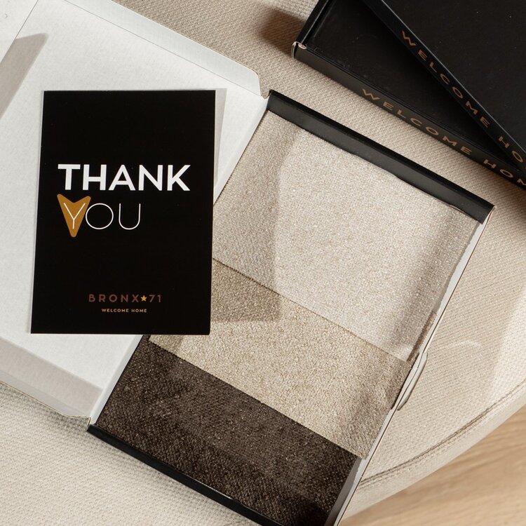 Chenille Stoffmuster-Set Melody