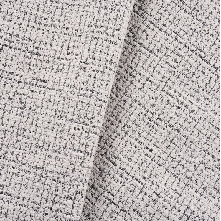 Esszimmerstuhl Armin Stoff meliert off white/schwarz