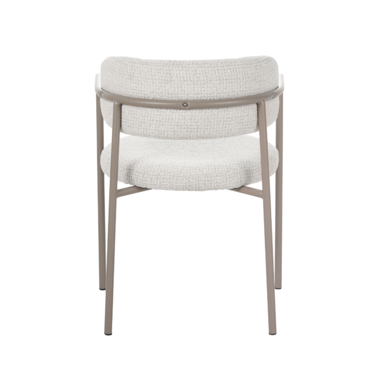 Esszimmerstuhl Nicky Stoff meliert beige