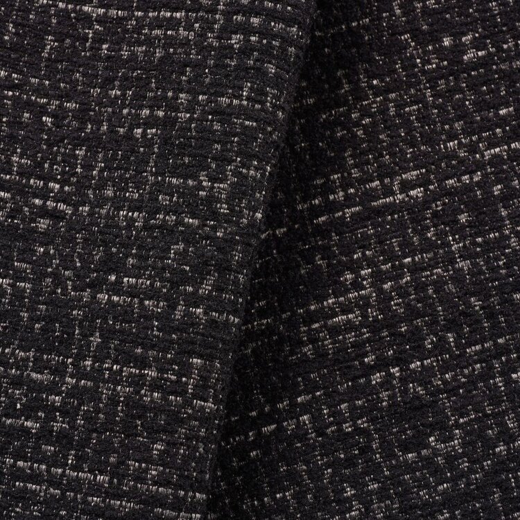 Esszimmerstuhl Nicky Stoff meliert schwarz