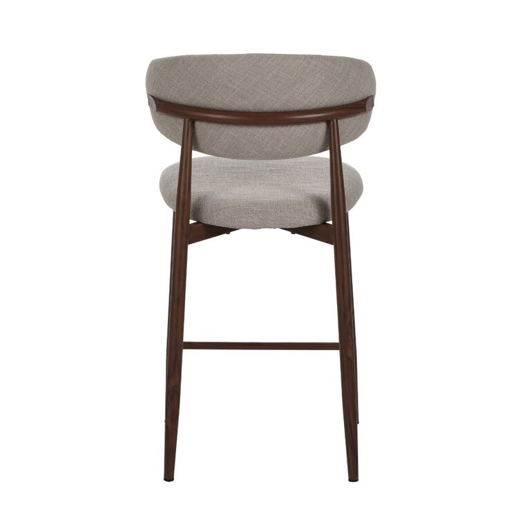 Barhocker Lara Leinen taupe 70 cm