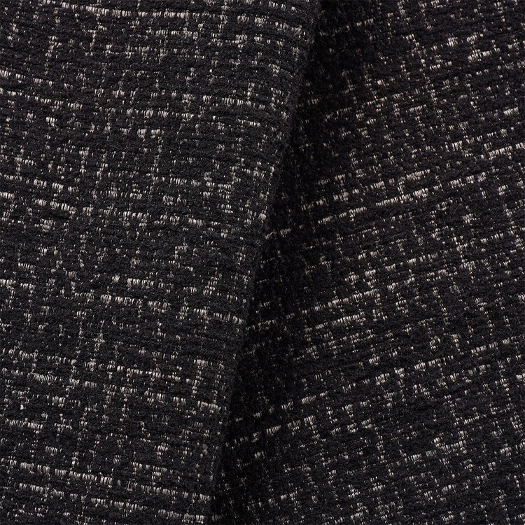 Barhocker Odin Stoff meliert schwarz 63-83 cm