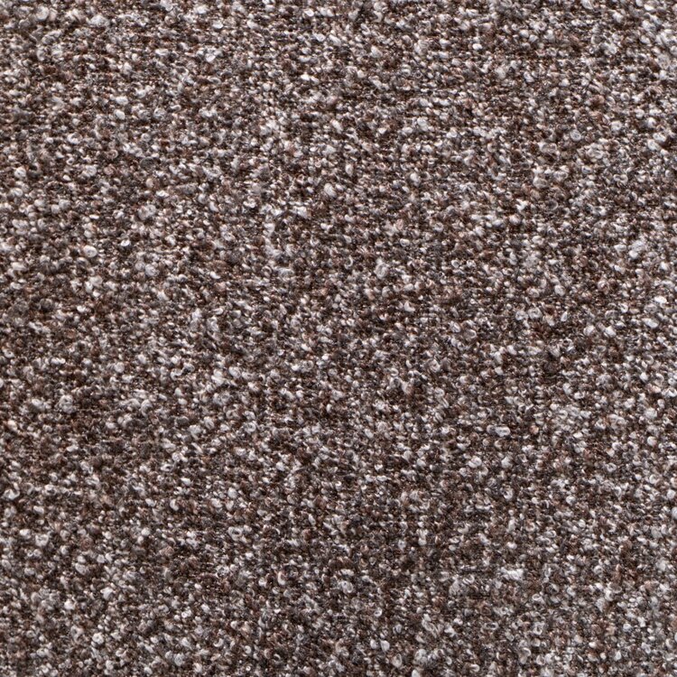 Ecksofa Maine Bouclé braun/grau links