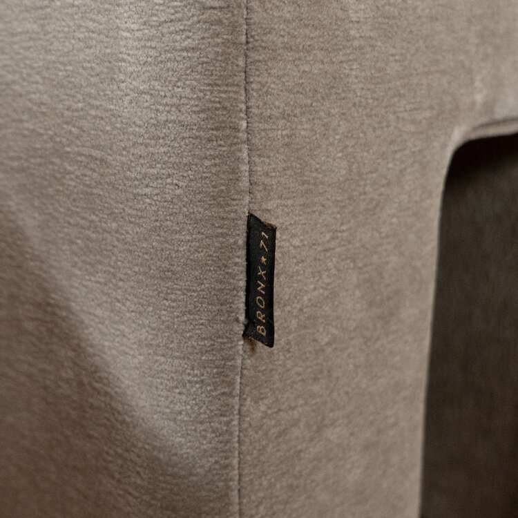 Modularer Hocker Seth Chenille taupe