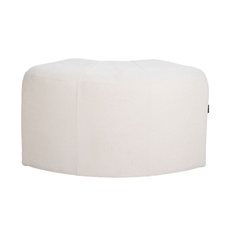 Modularer Eckhocker Seth Chenille off white