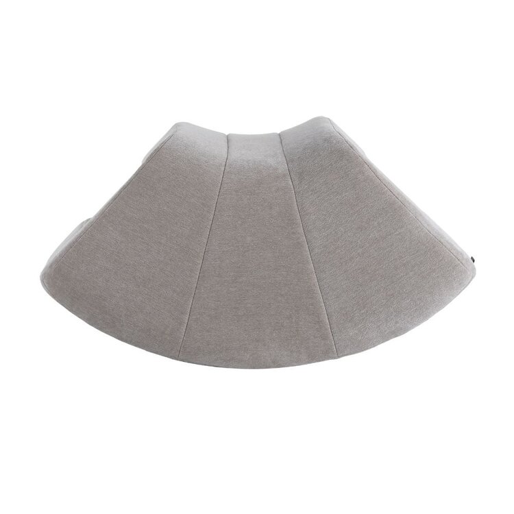 Modularer Eckhocker Seth Chenille taupe