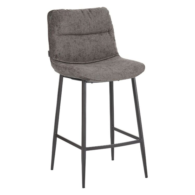 Barhocker Trevi Samt braun 68 cm