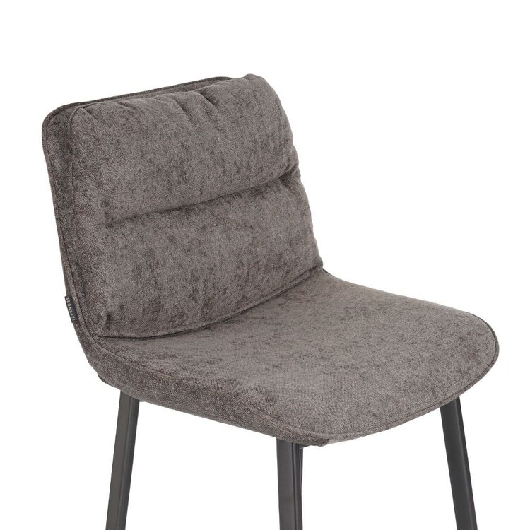 Barhocker Trevi Samt braun 68 cm