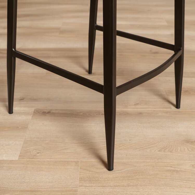 Barhocker Trevi Samt braun 68 cm