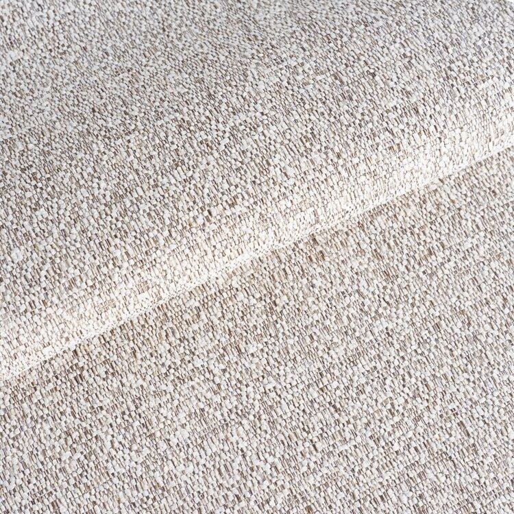 Barhocker Trevi Stoff offwhite/braun 68 cm