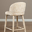 Barhocker Charlie Chenille beige 69 cm