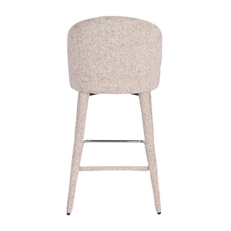 Barhocker Charlie Chenille taupe 69 cm