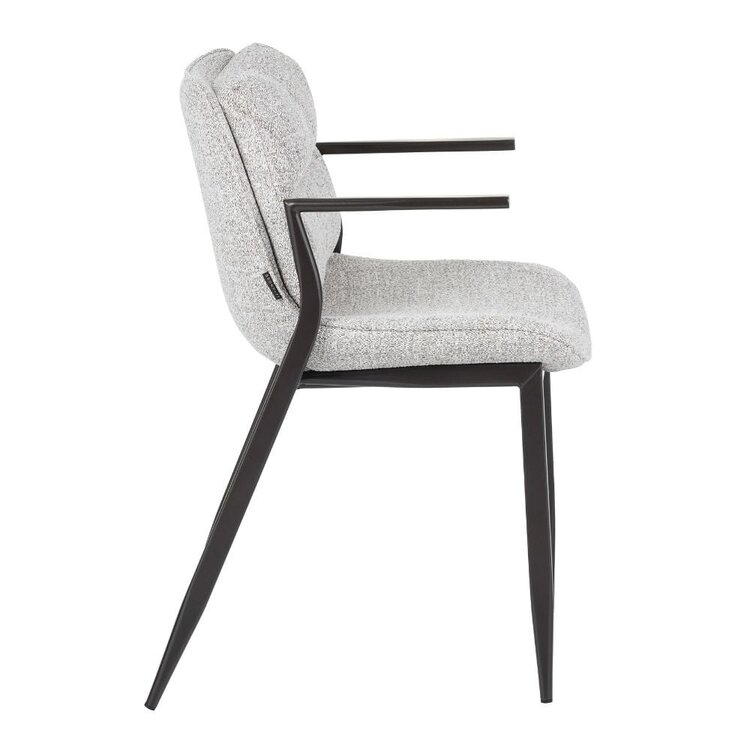 Esszimmerstuhl Trevi Stoff off white/braun