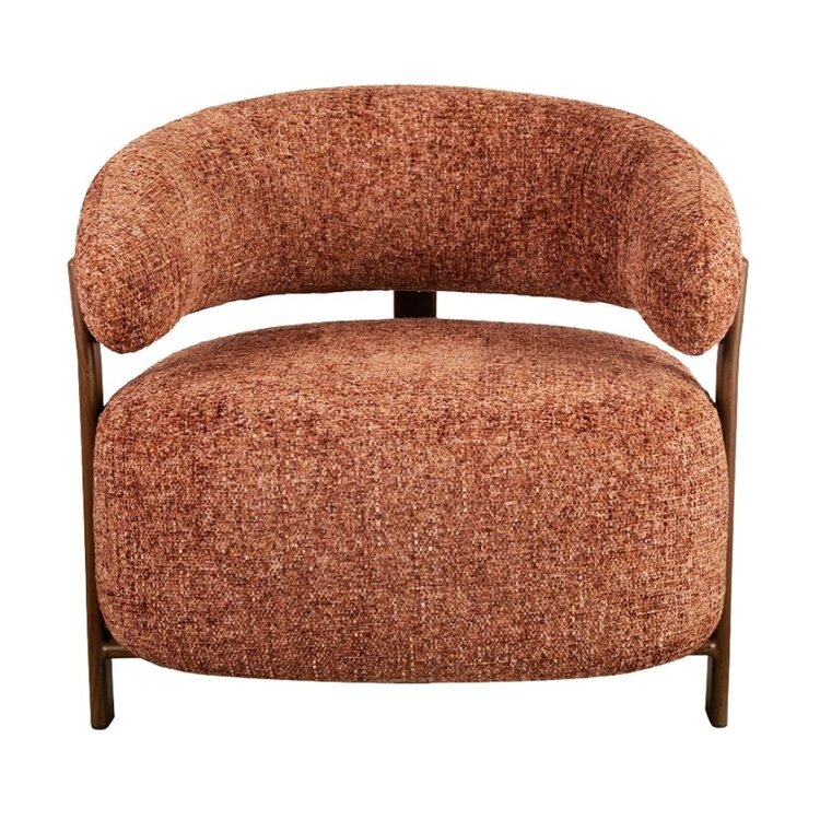 Sessel Grace Chenille kupfer