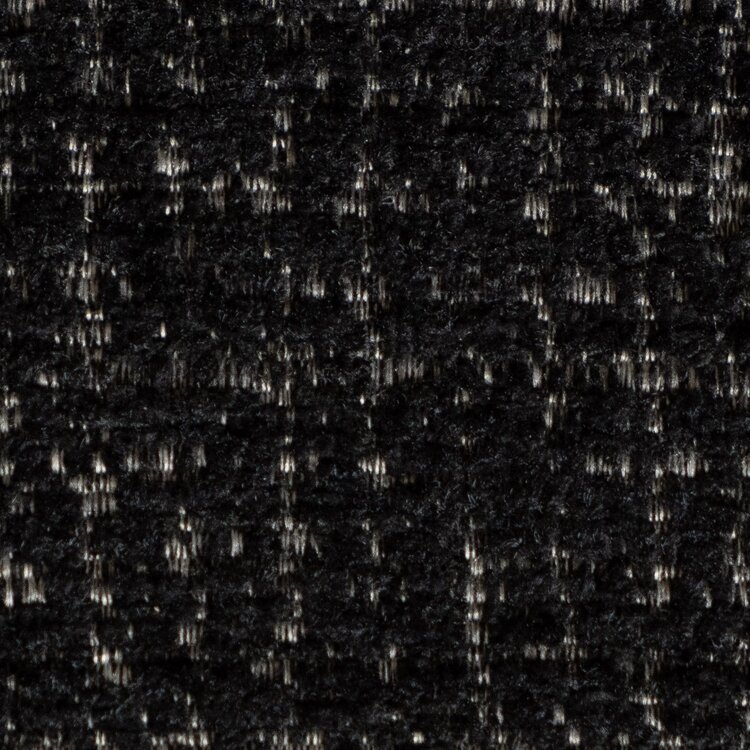 Esszimmerstuhl Coco drehbar Stoff meliert schwarz