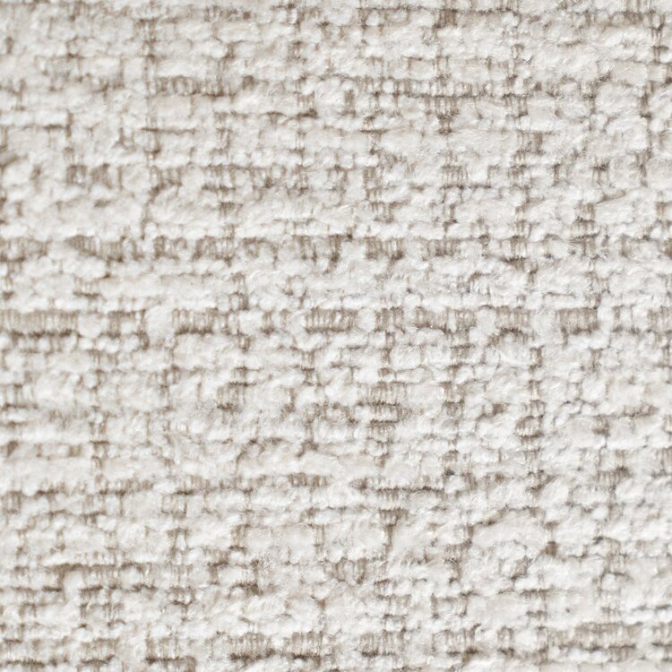 Sessel Moira drehbar melierter Stoff beige