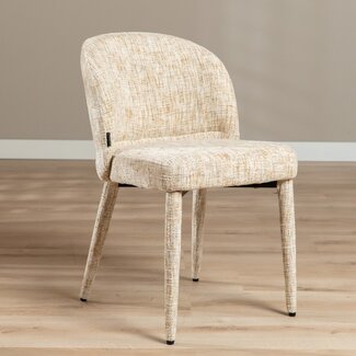 Esszimmerstuhl Charlie Chenille beige