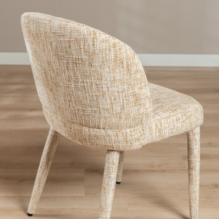 Esszimmerstuhl Charlie Chenille beige