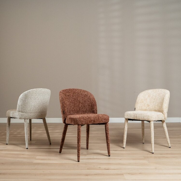 Esszimmerstuhl Charlie Chenille taupe