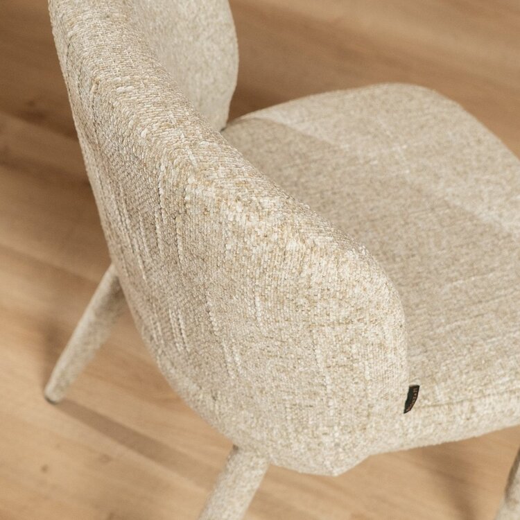 Esszimmerstuhl Charlie Chenille taupe