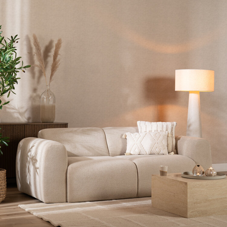 Sofa Maine 2,5-Sitzer Chenille beige