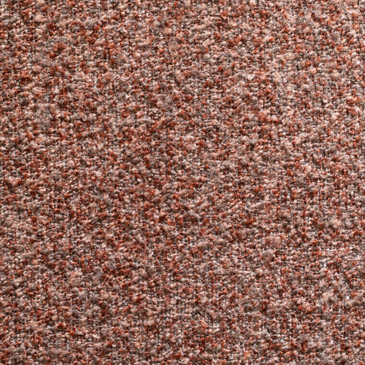 Ecksofa Maine Bouclé rot/rosa rechts