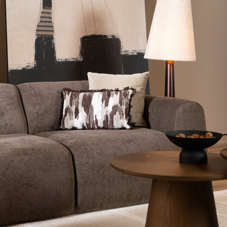 Sofa Maine 2,5-Sitzer Chenille braun