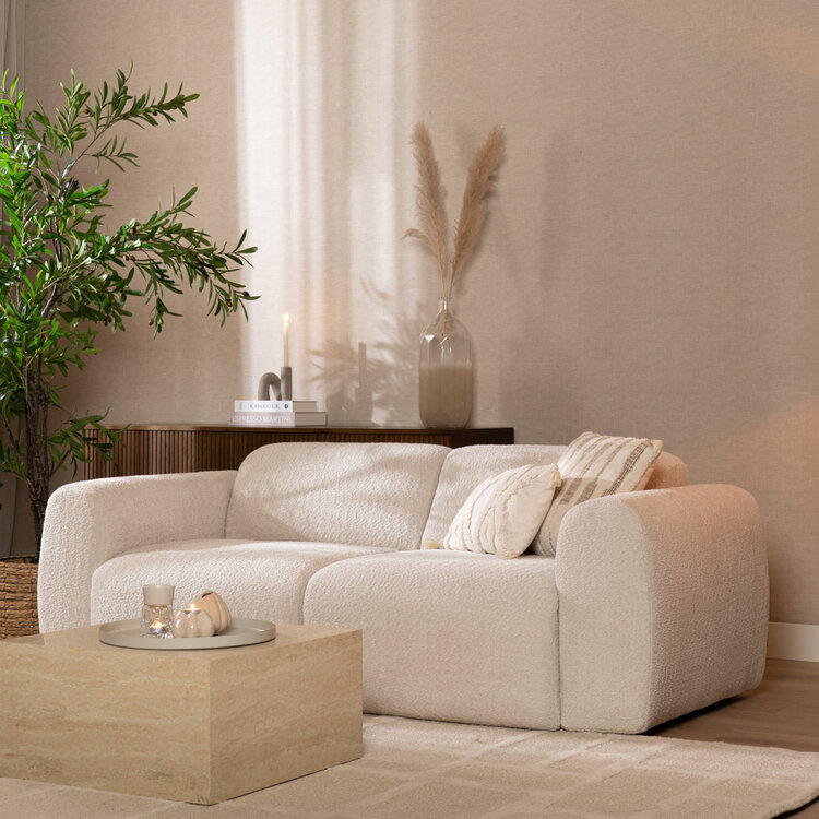 Sofa Maine 2,5-Sitzer Bouclé off white