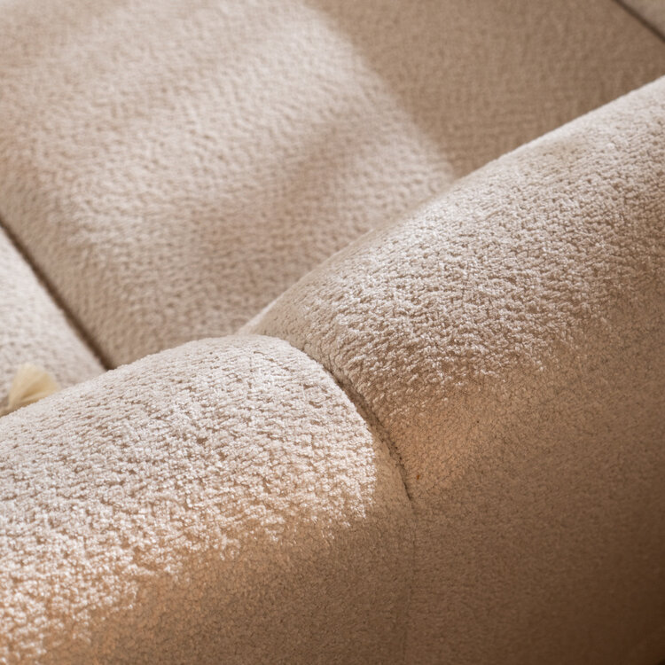 Sofa Maine 2,5-Sitzer Bouclé off white