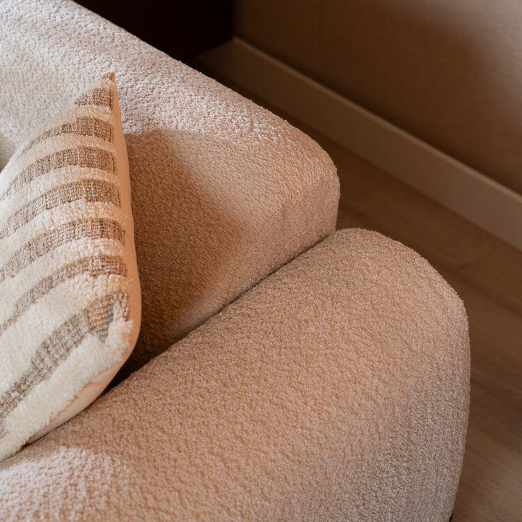 Sofa Maine 2,5-Sitzer Bouclé off white