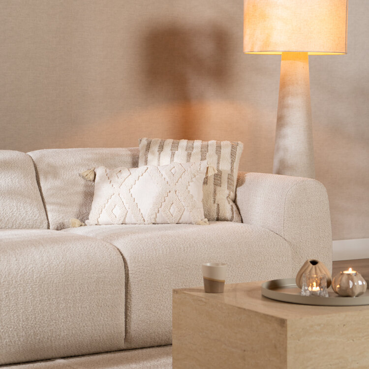 Sofa Maine 2,5-Sitzer Bouclé off white
