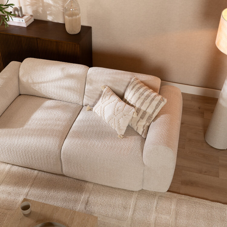 Sofa Maine 2,5-Sitzer Bouclé off white