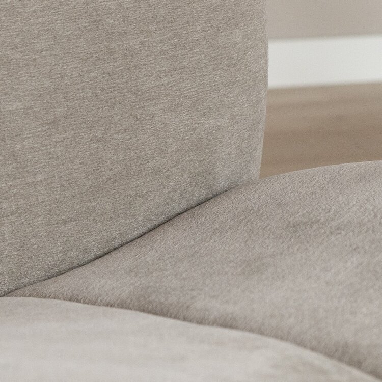 Sessel Lise drehbar Chenille taupe