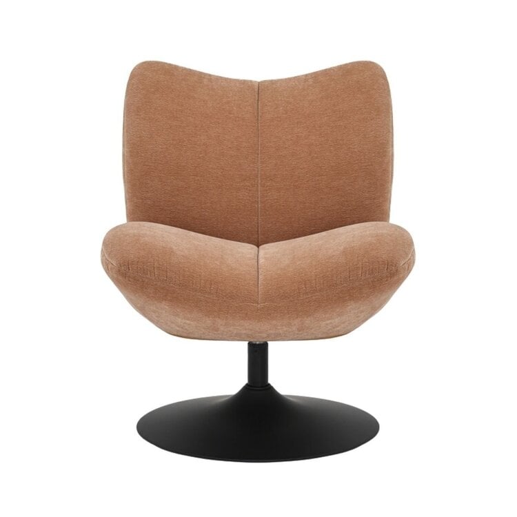 Sessel Lise drehbar Chenille terracotta