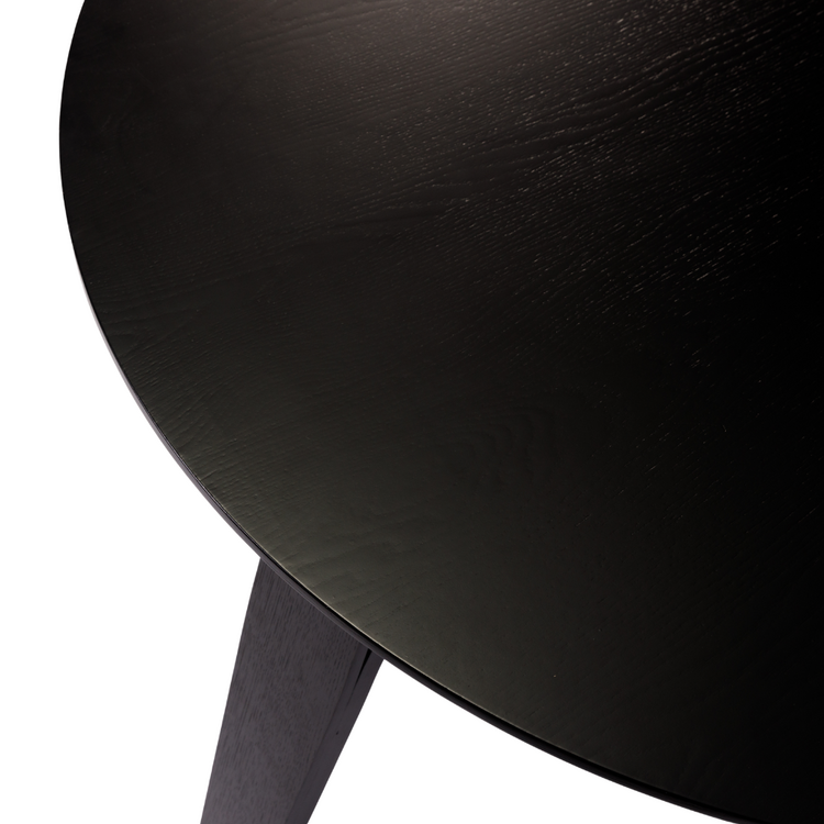 Esstisch Bowie rund Schwarz Ø 120 cm