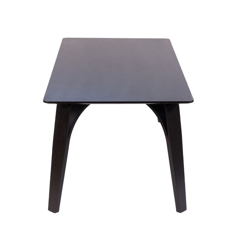 Esstisch Flint Eiche schwarz 180 x 90 cm