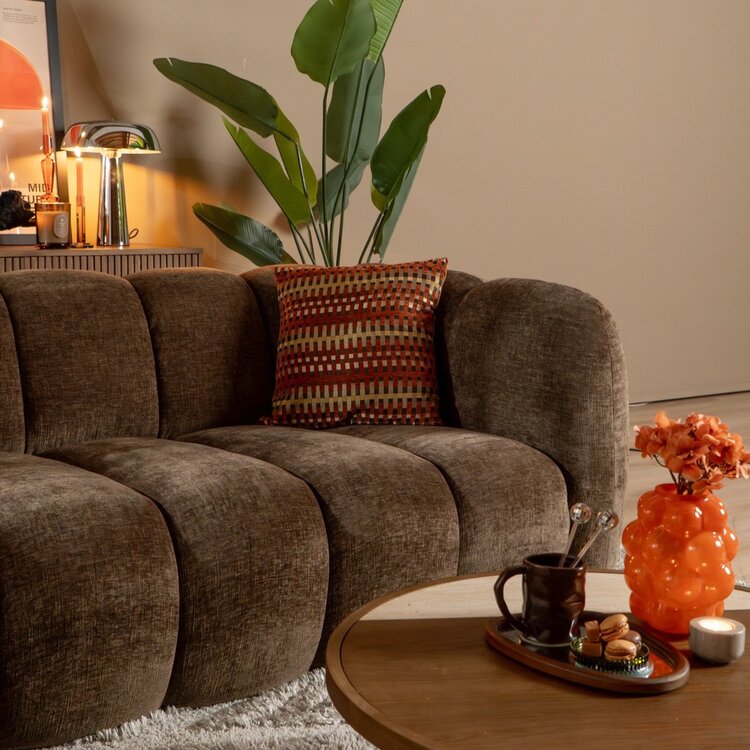 3-Sitzer Sofa Luca Chenille mocha